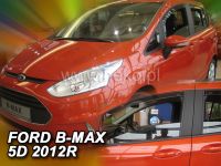 Protiprůvanové plexi, ofuky oken Ford Focus B MAX 5D 2012r =>, 2ks predné