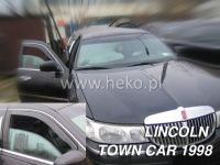 Protiprůvanové plexi, ofuky oken Lincoln Town-car 5D 1998r =>, 2ks predné HDT