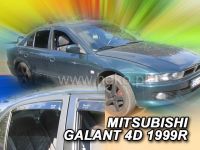Protiprůvanové plexi, ofuky oken Mitsubishi Galant EOA 4D 1997->2003r sedan, 4ks přední+zadní