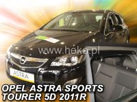 Protiprůvanové plexi, ofuky oken Opel Astra Sports Tourer IV 5D 2011r => combi, 4ks predné+zadné