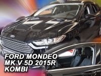 Protiprůvanové plexi, ofuky oken Ford Mondeo 5D 2015r => htb/combi , 2ks predné HDT