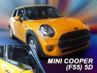 Protiprůvanové plexi, ofuky oken Mini Cooper - One (F55) 5D 2014r =>, 2ks predné