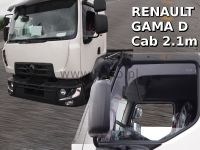 Protiprůvanové plexi, ofuky oken Renault Gama D Cab 2,0 2014r =>, 2ks predné