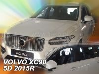 Protiprůvanové plexi, ofuky oken Volvo XC90 5D 2015r =>, 4ks predné+zadné