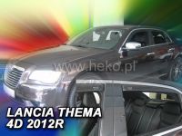 Plexi, deflektory bočných skiel Lancia Thema 4D 2012r =>, 4ks přední+zadní HDT