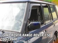 Plexi, deflektory bočných skiel Land Rover Range Rover I 3/5D => 1994r, 2ks přední