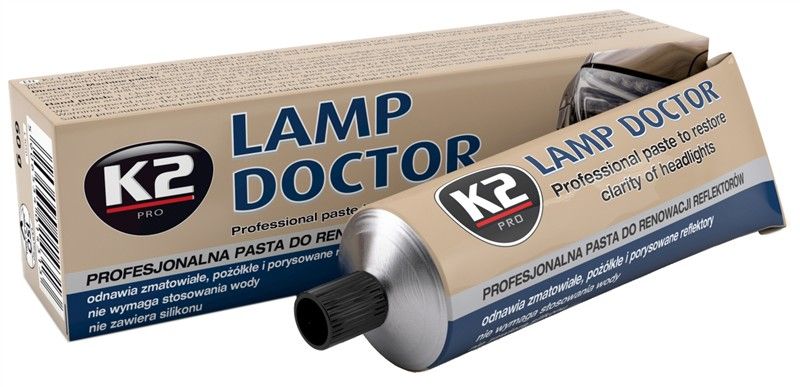 Pasta na renovaci světlometů 60g LAMP DOCTOR, L3050 K2 (Poland)