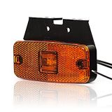 Svetlo združené oranžové bočné, 12V-24V, LED, W46