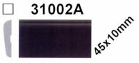 Samolepiace lišta čierna, 5m, 45x10mm, 31002/5