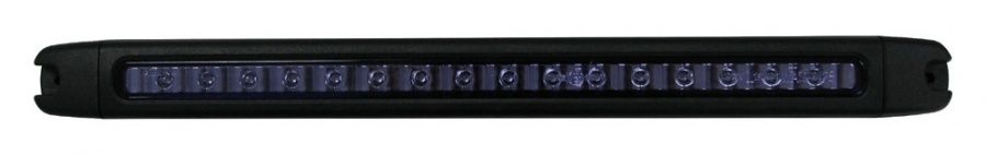 Svetlo brzdové LED 12V s modrým sklom W28 Was (Poland)