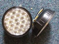 Svetlo denného svietenia 18 LED - guľaté 90mm, A18 DRL
