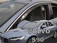 Protiprůvanové plexi, ofuky oken Volvo S90 5D 2016r =&gt;, 2ks přední