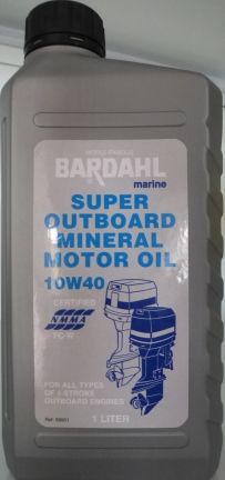 Bardahl mineral engine Ship oil 1 liter, 10W 40 4 STROKE OUTBOARD, 4-stroke ship