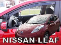 Plexi, deflektory bočných skiel  Nissan Leaf 5D 2010r =&gt; predné