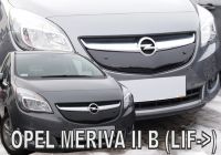 Zimná clona masky chladiča Opel Meriva  5D horní 2014r =>