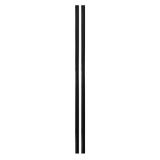 Chránič hrany dverí čierny, L-60cm, 20865 Lampa (Italy)