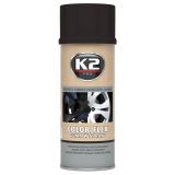K2 BRAKE CALIPER PAINT 400 ml STRIEBORNÁ - farba na brzdové strmene a bubny, L346SR