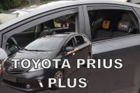 Protiprůvanové plexi, ofuky oken Toyota Prius Plus 5D 2017r =&gt; predné+zadné