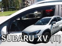 Protiprůvanové plexi, ofuky oken Subaru XV 5D 2017r =>, 2ks predné