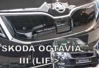 Zimná clona masky chladiča Škoda Octavia III 2016r => horní, facelift