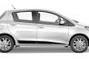 lišty Dverí Toyota Yaris 5D 2011-2017r HDT