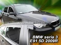 Plexi, ofuky BMW serie 3 E91 combi 5D 2005 =>, přední + zadní HDT