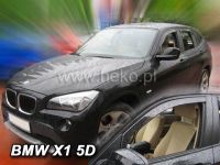 Plexi, ofuky BMW X1, 5D 2011 =>, přední HDT