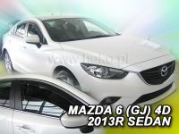 Plexi, ofuky bočních skel Mazda GJ 5D combi 2013=>, 2ks přední dveře HDT