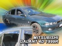 Protiprůvanové plexi, ofuky oken Mitsubishi Galant EOA 4D 1997->2003r sedan, 4ks přední+zadní HDT