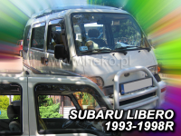 Plexi, deflektory bočných skiel Subaru Libero 1993-1999r, 2ks přední HDT
