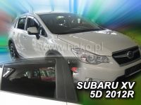 Plexi, ofuky bočních skel Subaru XV 5D 2012 =>, HDT