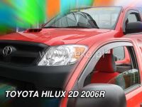 Plexi, ofuky Toyota Hilux 2D 8/2006, přední HDT