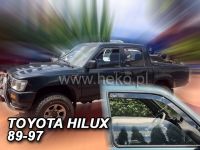 Plexi, ofuky Toyota Hilux 2D 89-1997, přední HDT