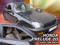Plexi, ofuky Honda Prelude 2D 96-2001r, 2ks přední HDT