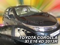 Plexi, ofuky Toyota Corolla E 16 (XI gen) 4D 2013 => sedan, přední+zadní HDT