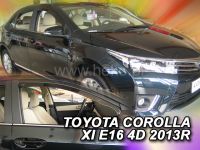 Plexi, ofuky Toyota Corolla E 16 (XI gen) 4D 2013 => sedan HDT