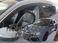 Protiprůvanové plexi, ofuky oken Honda Civic 5D 2017r => predné+zadné