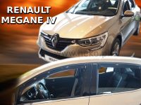 Plexi, ofuky bočních skel Renault Megane IV 5D 16R (+zadní) htb HDT