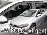Protiprůvanové plexi, ofuky oken Volkswagen Polo 5D 2017r =>, 4ks predné + zadné HDT