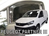 Protiprůvanové plexi, ofuky oken Peugeot Partner 2018r => predné HDT