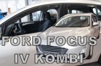 Plexi, ofuky bočních skel Ford Focus combi 5D 2018r =>, předné+zadné