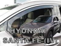 Plexi, ofuky bočních skel Hyundai Santa FE IV 5D 2018r =>, předné