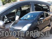 Protiprievanové plexi, deflektory okien Toyota Prius 5D 2003r => přední+zadní