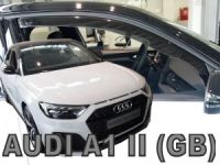 Protiprievanové plexi, deflektory okien Audi A1 II 5D 2018r => přední HDT
