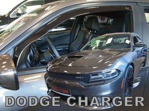 Protiprievanové plexi, deflektory okien Dodge Charger 5D 2011r => přední HDT