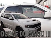 Protiprievanové plexi, deflektory okien Dodge Durango 4D 2011r => přední+zadní