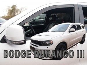 Protiprievanové plexi, deflektory okien Dodge Durango 4D 2011r =>, přední HDT