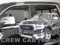 Protiprievanové plexi, deflektory okien Dodge Ram 4D 2019r => přední+zadní Crew cab