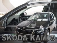 Protiprievanové plexi, deflektory okien Škoda Kamiq 5D 2019r => přední
