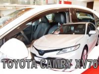 Protiprievanové plexi, deflektory okien Toyota Camry XV70 5D 2018r =>, přední+zadní sedan